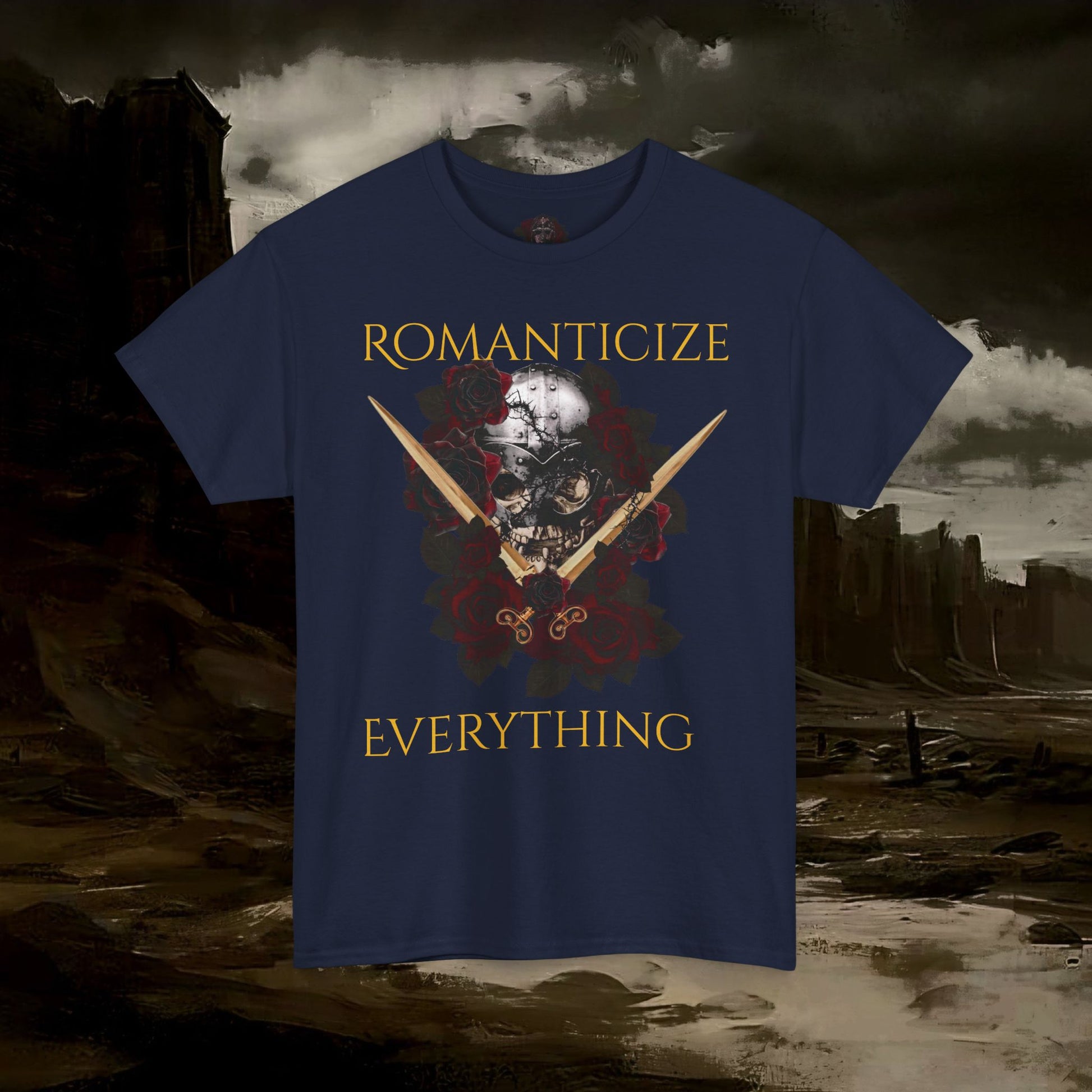 The Barbarian's Fate Medieval Fantasy Inspired Graphic Cotton T-Shirt