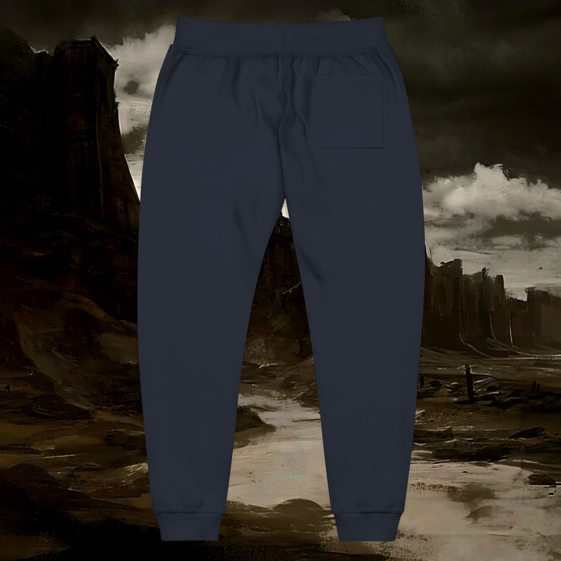 Unisex Fleece Sweatpants ( Esoteric Embroidery)