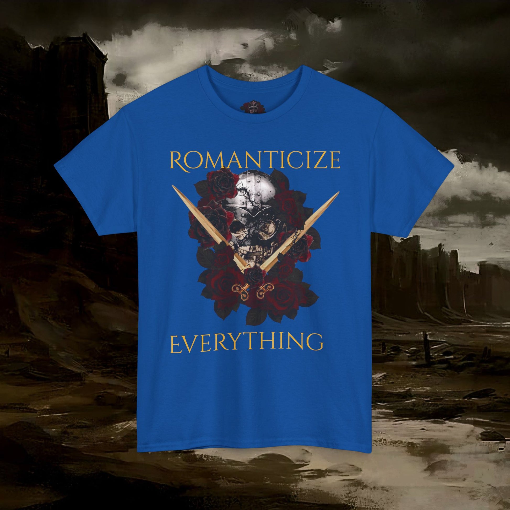 The Barbarian's Fate Medieval Fantasy Inspired Graphic Cotton T-Shirt