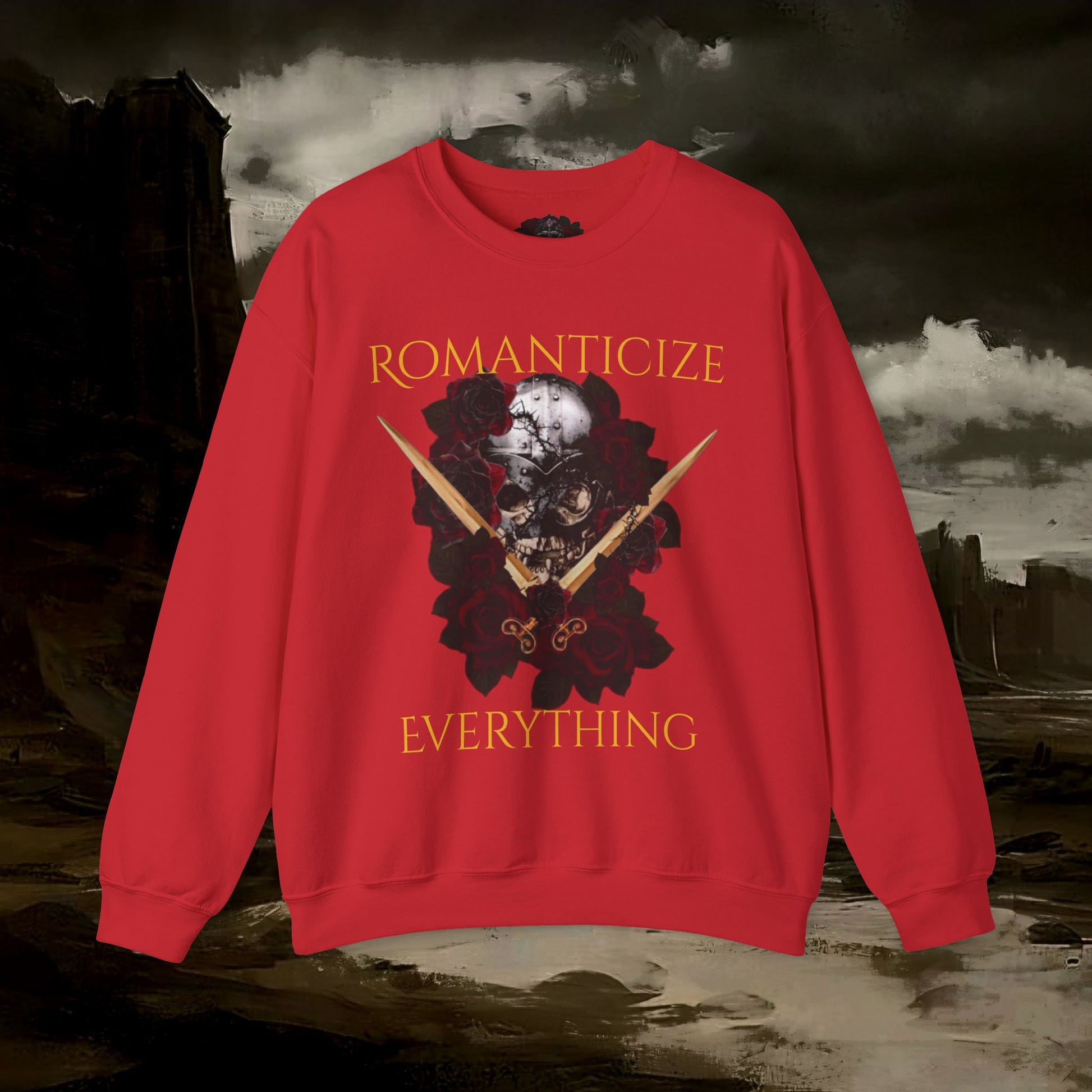 The Barbarian's Fate Medieval Fantasy Inspired Graphic Sweatshirt