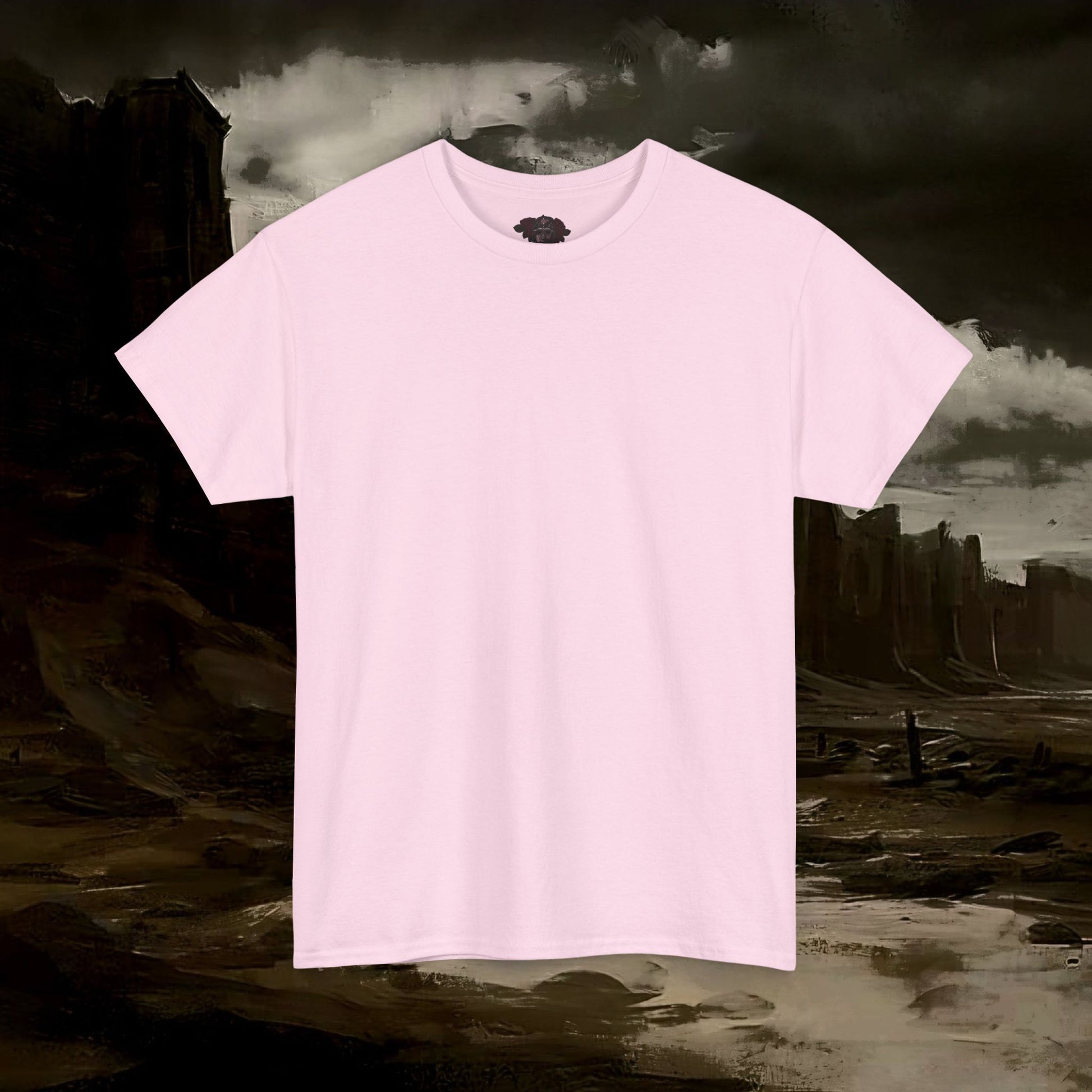 The Barbarian's Fate Medieval Fantasy Inspired Graphic T-Shirt Back Version