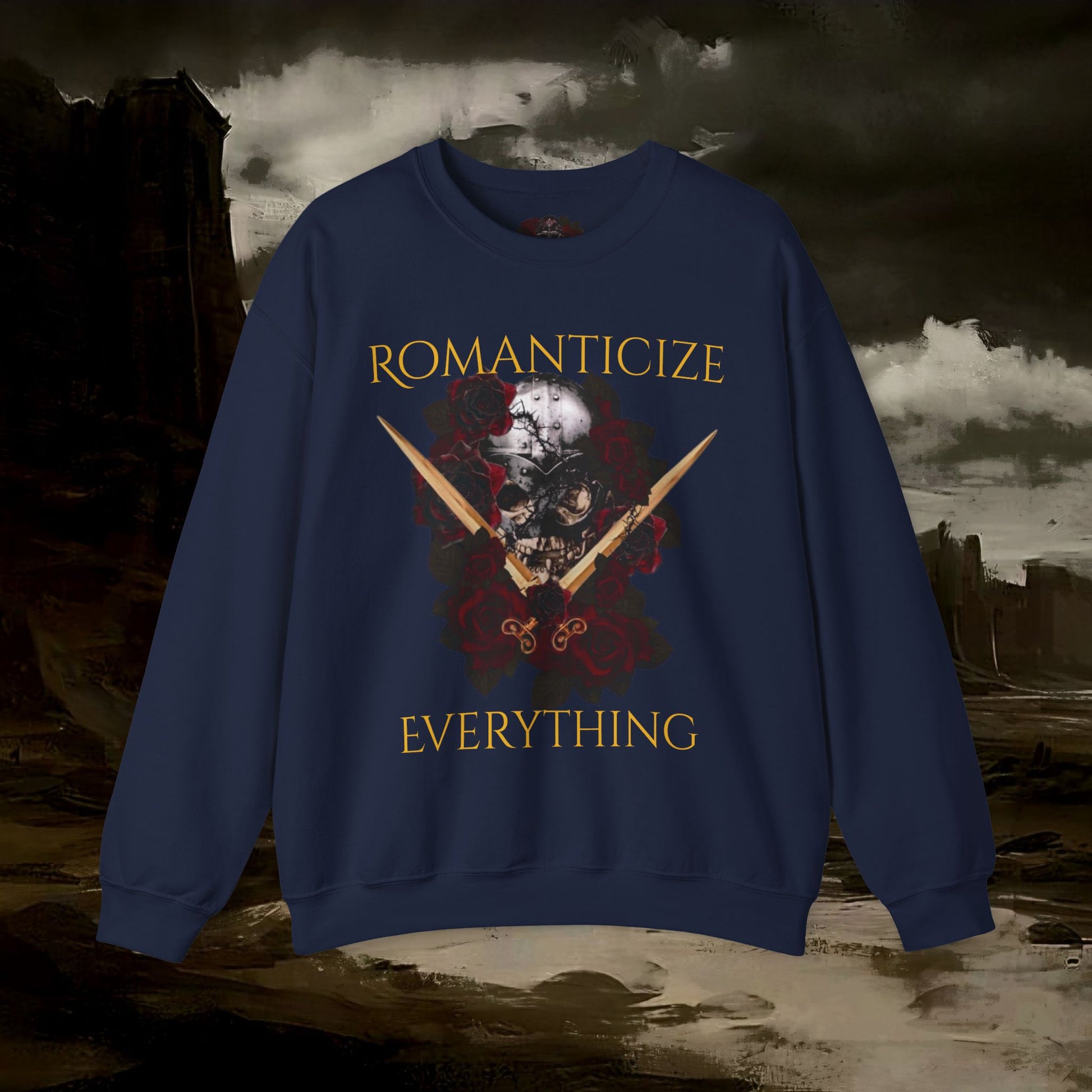 The Barbarian's Fate Medieval Fantasy Inspired Graphic Sweatshirt