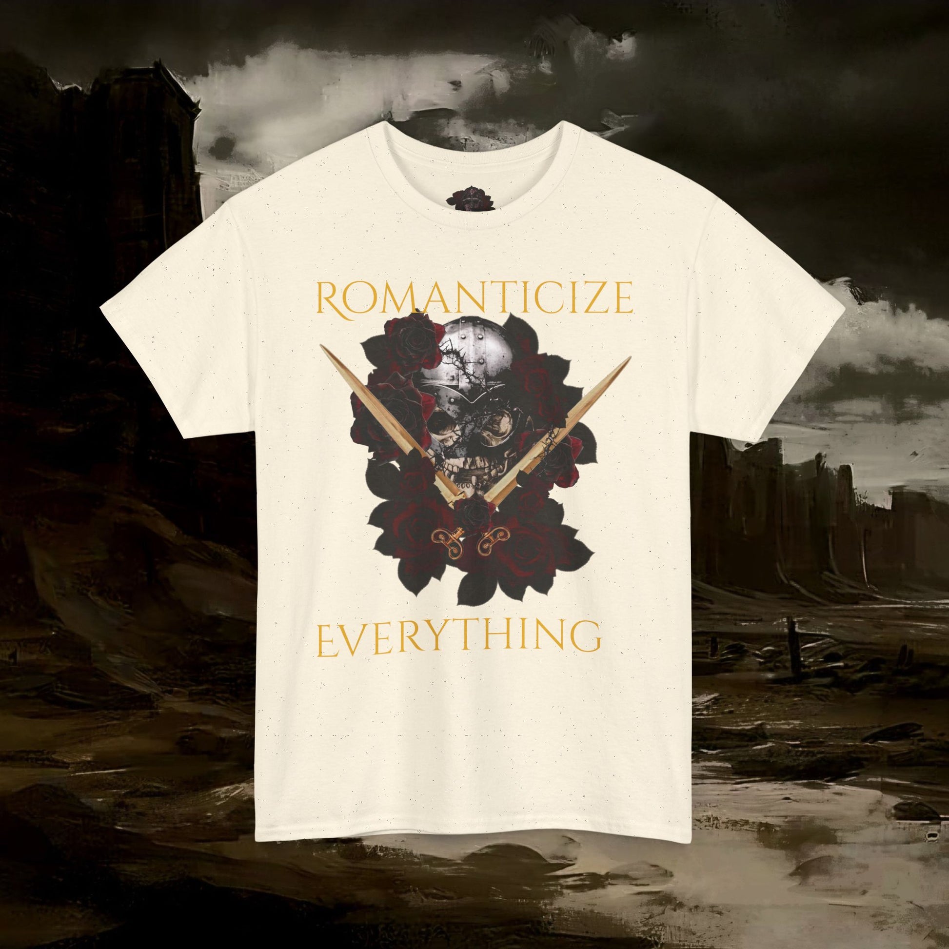 The Barbarian's Fate Medieval Fantasy Inspired Graphic Cotton T-Shirt