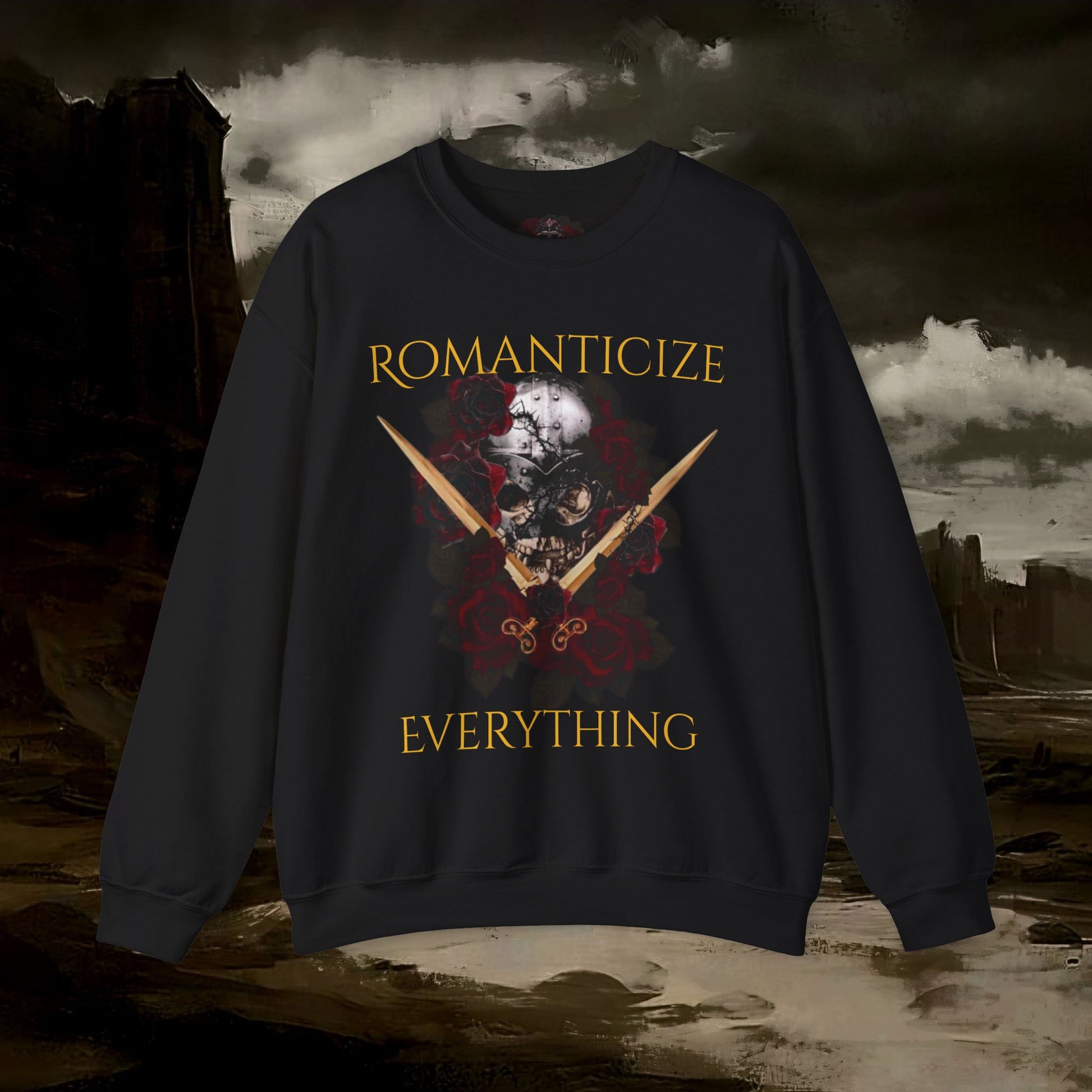 The Barbarian's Fate Medieval Fantasy Inspired Graphic Sweatshirt