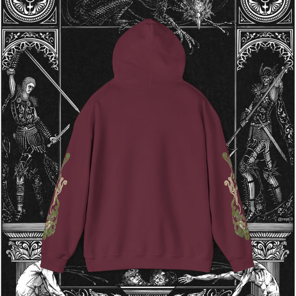 The Last Temptation Medieval Fantasy Graphic Hoodie