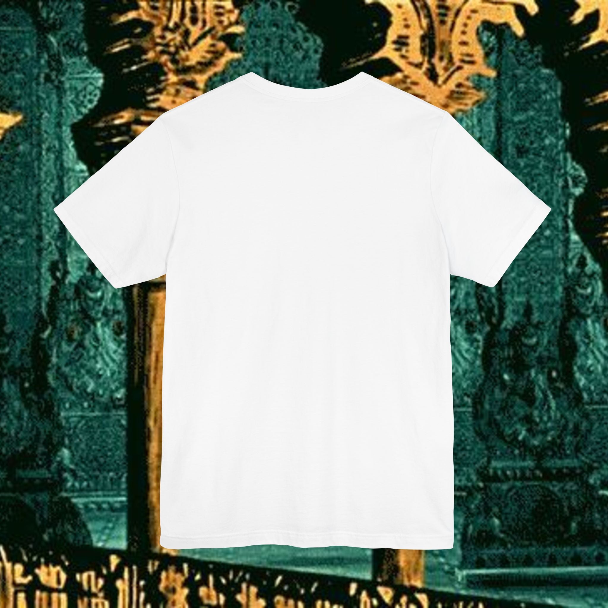 Mythic Vitalism, Sanguis Christianus Vetus Exploration and Adventure Inspired Graphic T Shirt Front Version