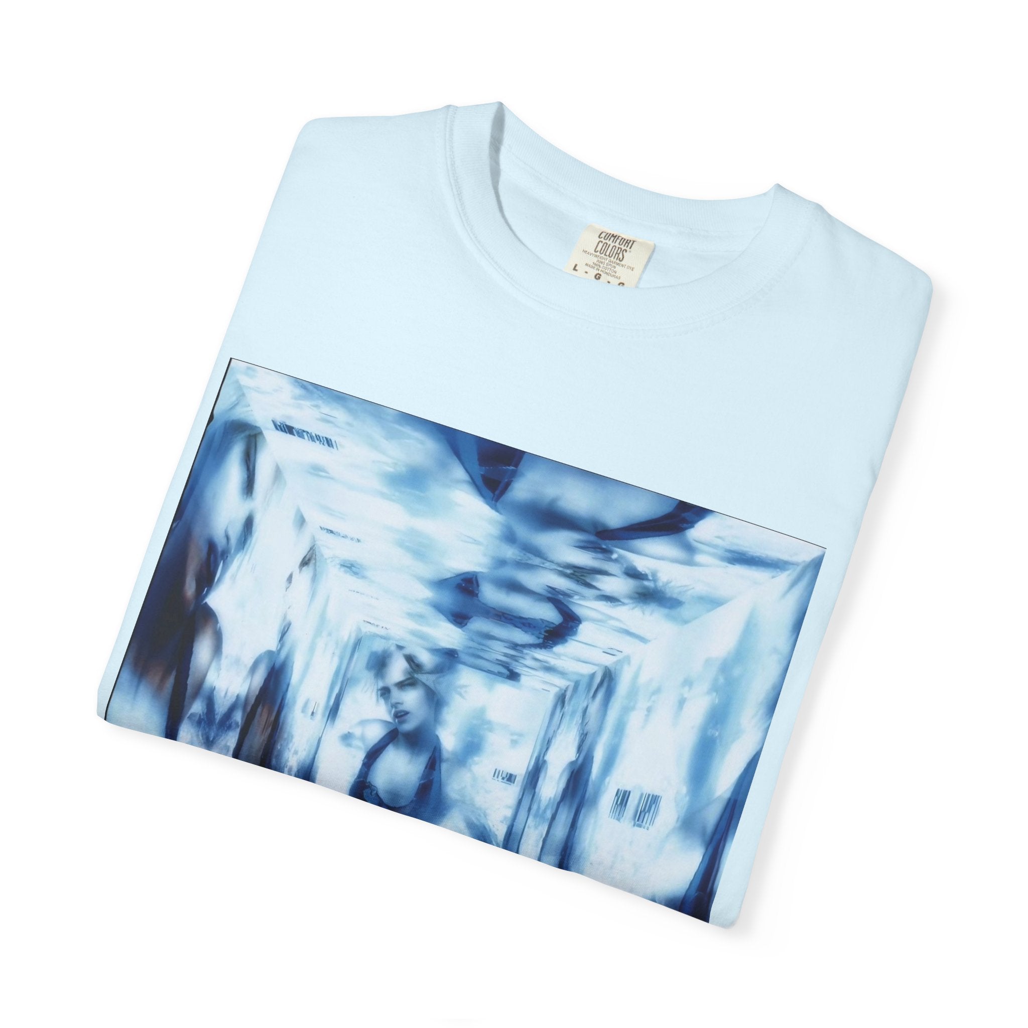 Enter the CyberVerse Y2K Graphic T-Shirt