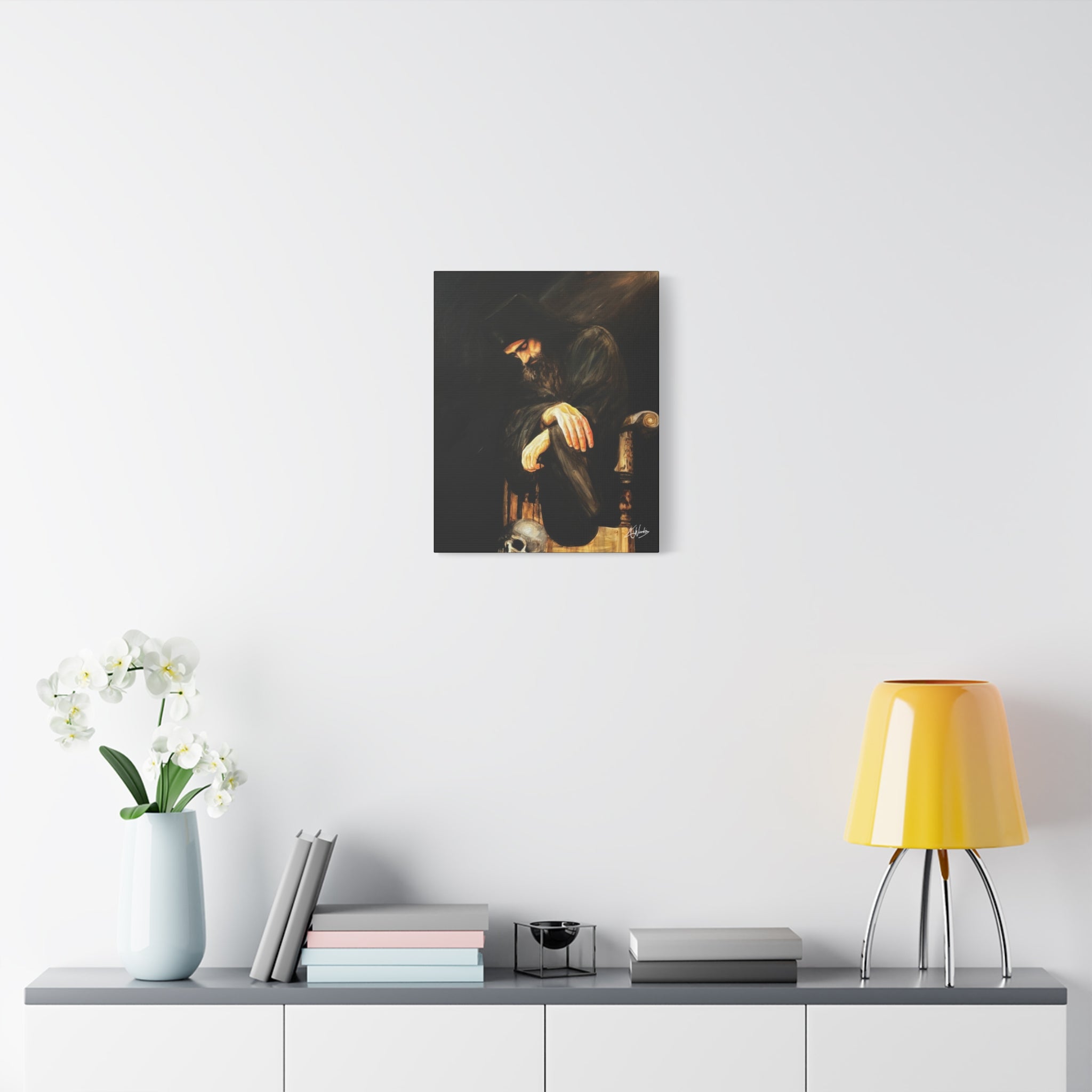 Man's Memento Medieval Fantasy Canvas