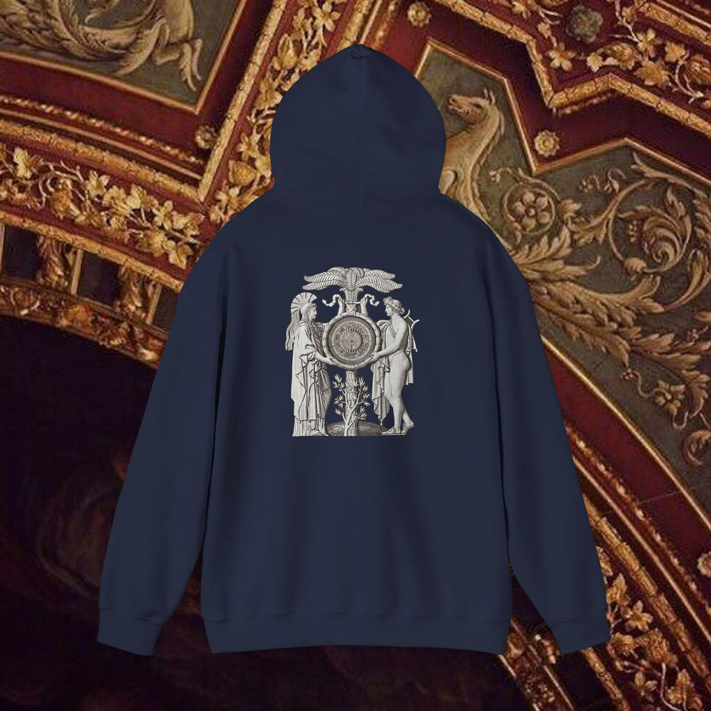 Astrological Vision Hoodie - Esoteric Mystical Graphic Hoodie - Back Version