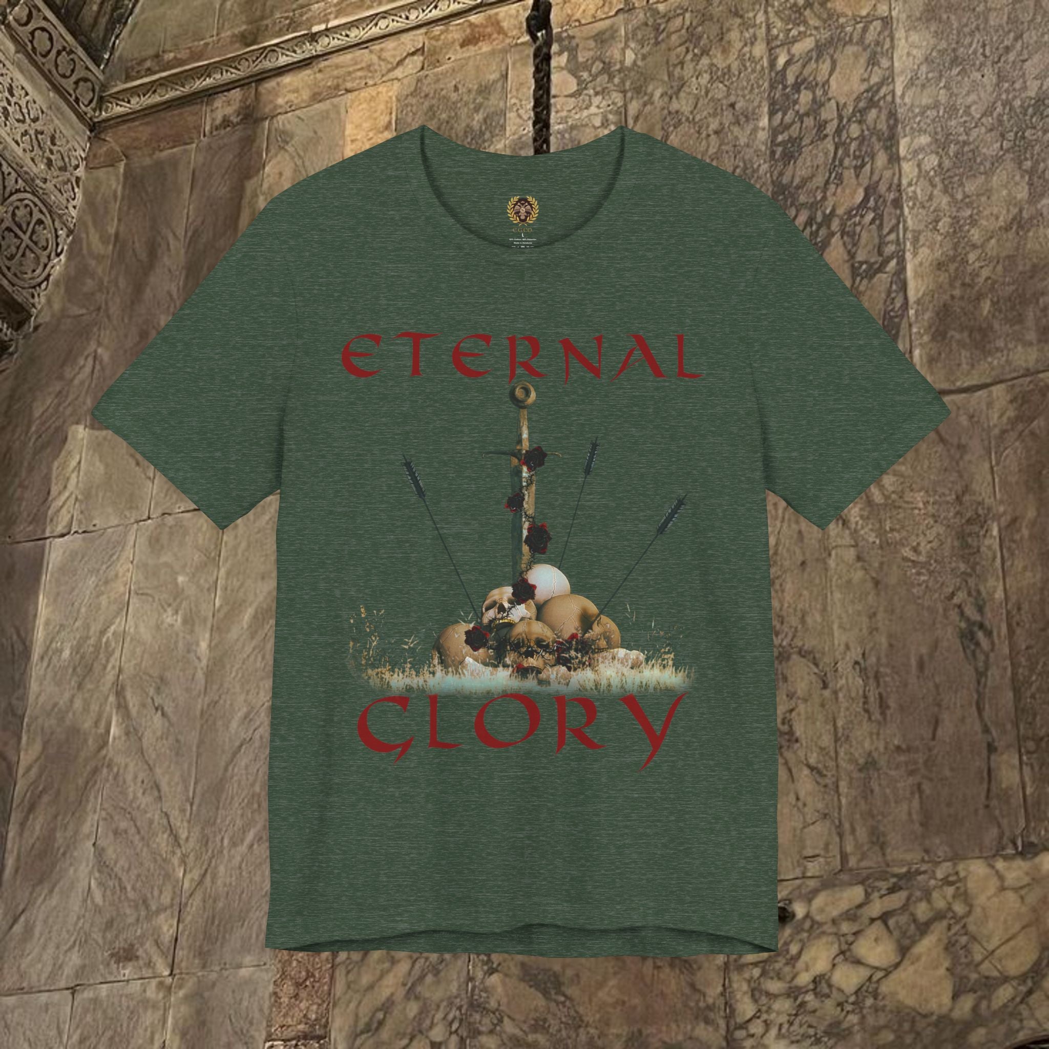 Eternal Glory of the Last Battle Cotton Graphic T-Shirt