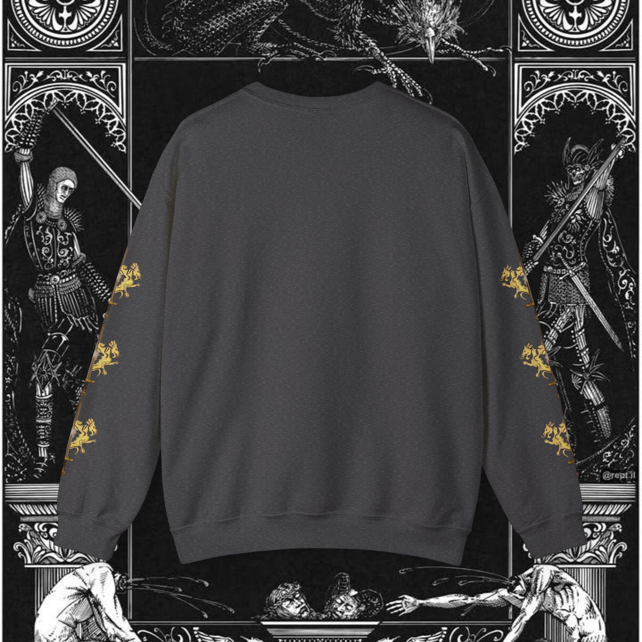 The King's Destiny Medieval Fantasy Graphic Sweatshirt