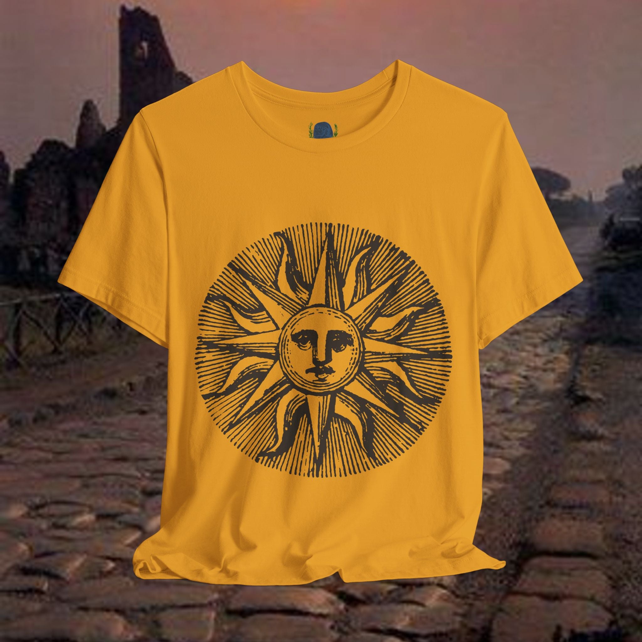 Summer Sun Mediterranean Graphic T-Shirt