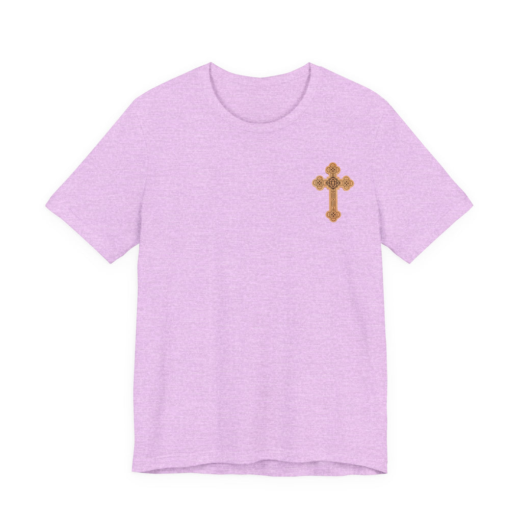 St George the Dragon Slayer Cotton Graphic T-Shirt Orthodox Christian Imagery
