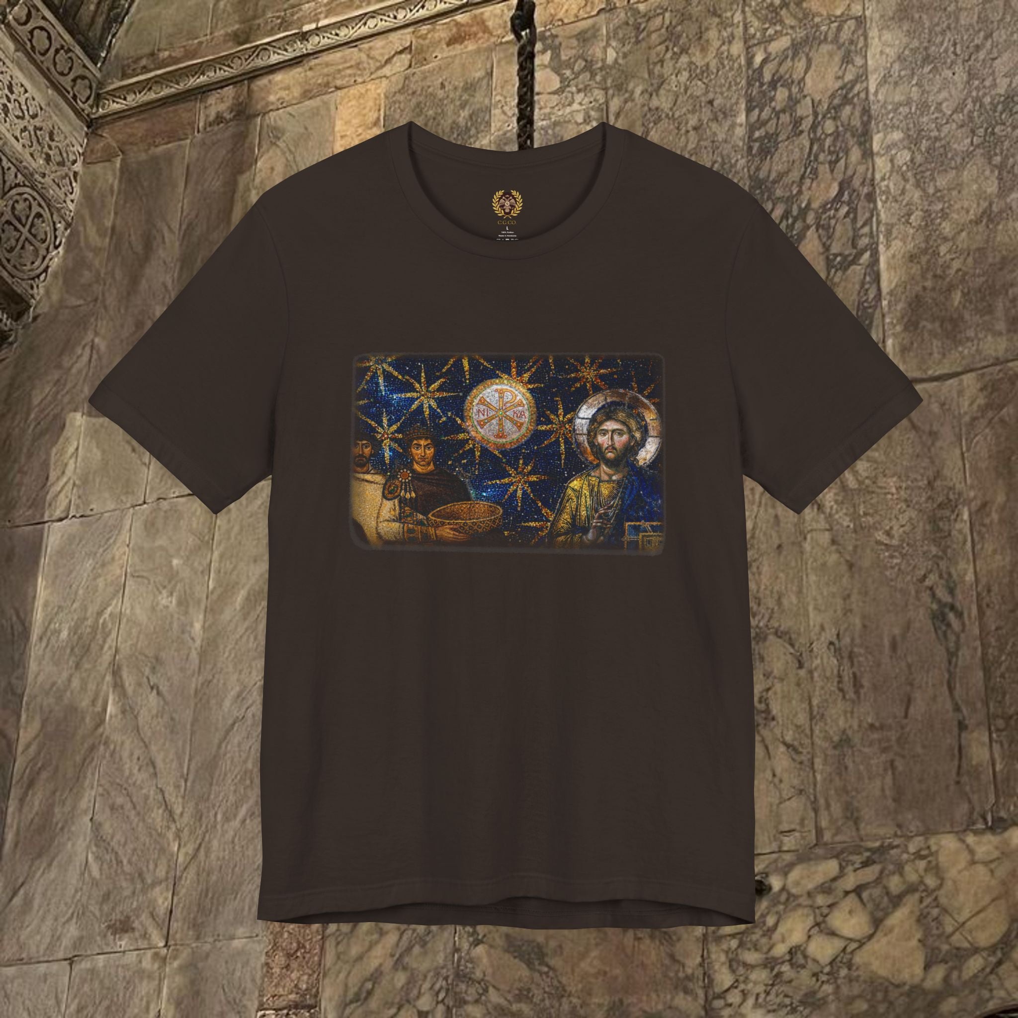 Justinian's Glory Byzantine Late Roman Inspired Graphic Shirt