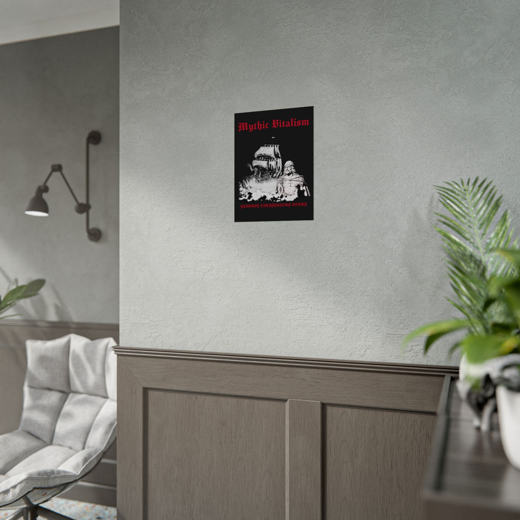 Mythical Vitalism, Sanguis Christianus Vetus Adventure and Exploration Inspired Rolled Posters