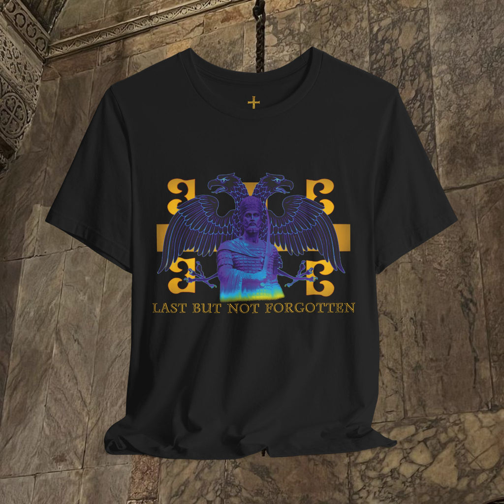 The Last Great Emperor Byzantine Inspired Cotton Graphic T-shirt Front