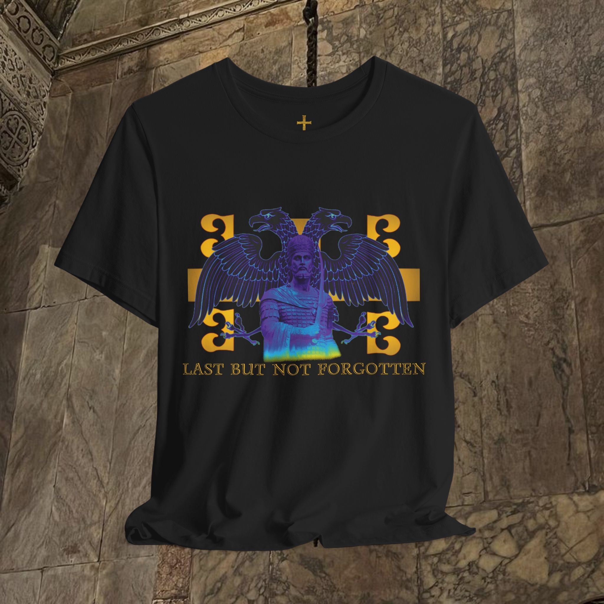 The Last Great Emperor Byzantine Inspired Cotton Graphic T-shirt Front