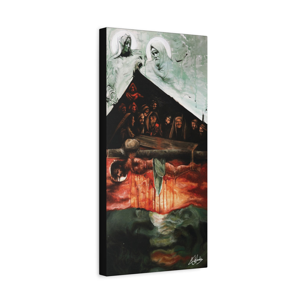 Divine Justice Medieval Fantasy Canvas