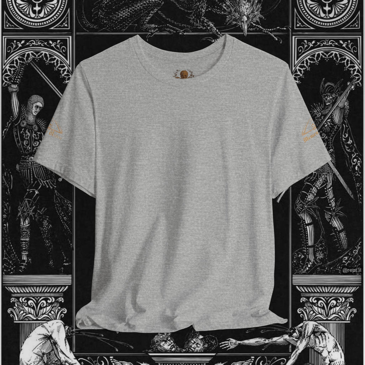 The Circle of Life Medieval Fantasy Inspired Graphic Shirt