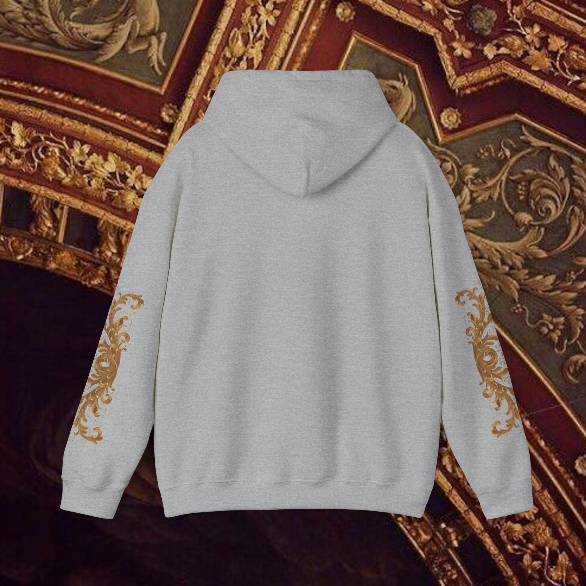 Medusa's Gaze Classical Mythology Inspired Unisex Heavy Blend Hooded Graphic Sweatshirt