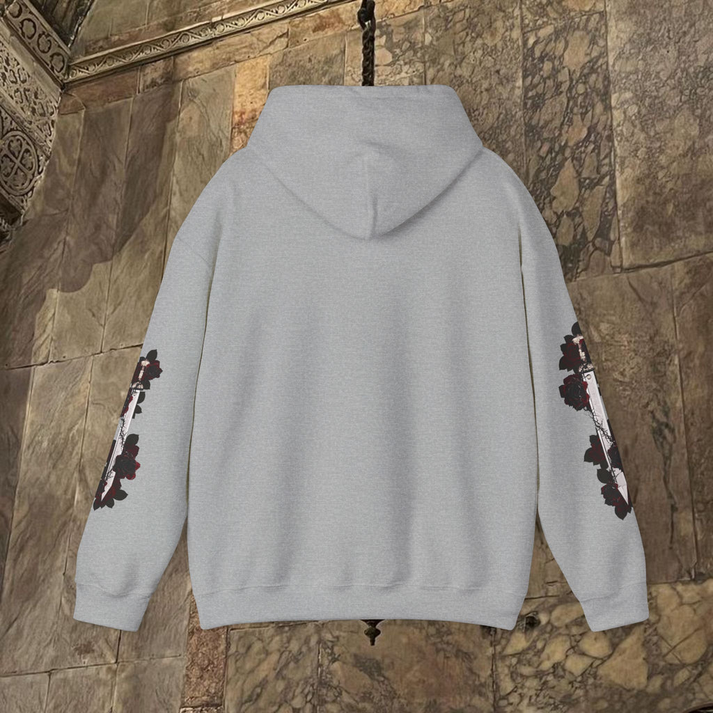 The Last Great Emperor Byzantine Inspired Graphic Hoodie Front Version