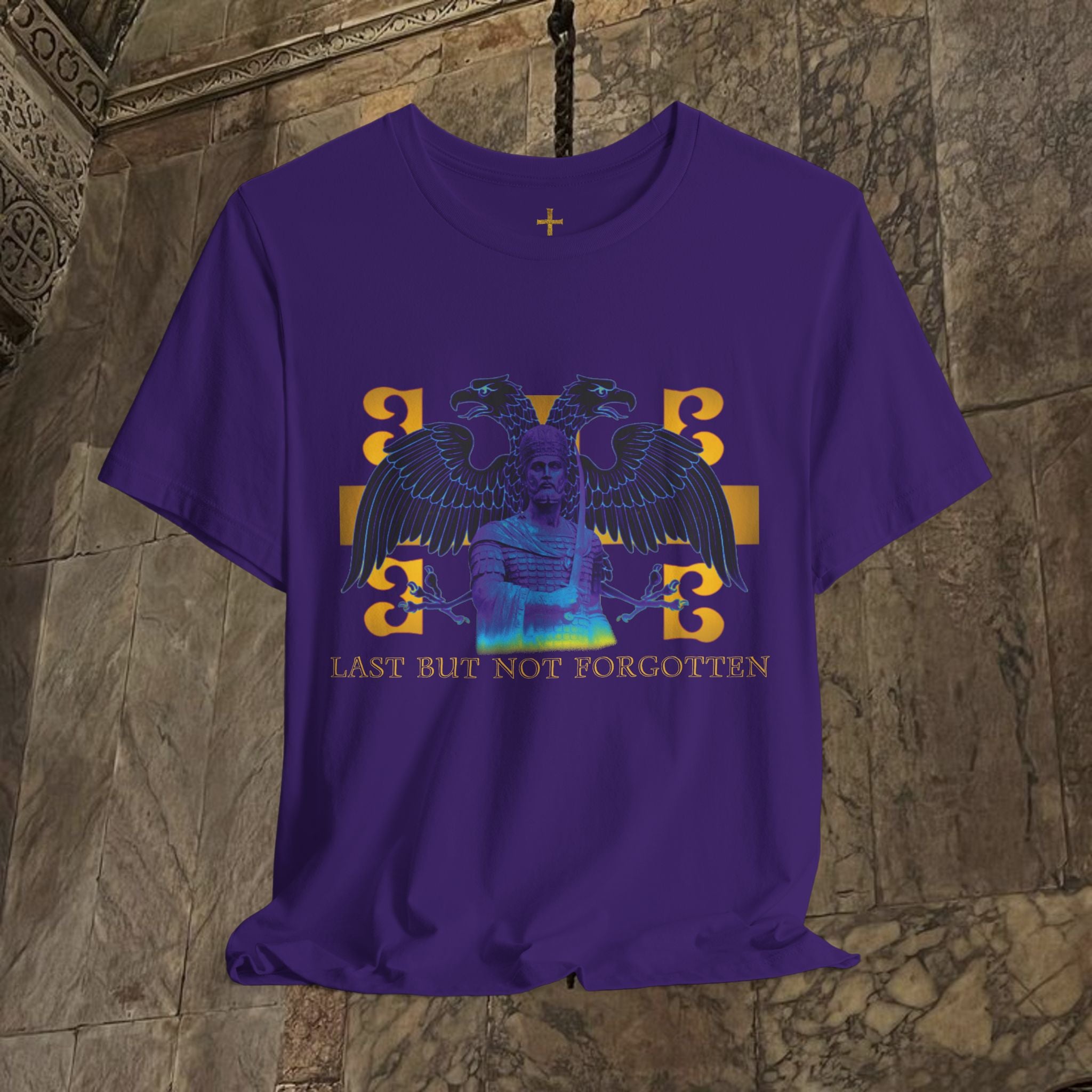 The Last Great Emperor Byzantine Inspired Cotton Graphic T-shirt Front