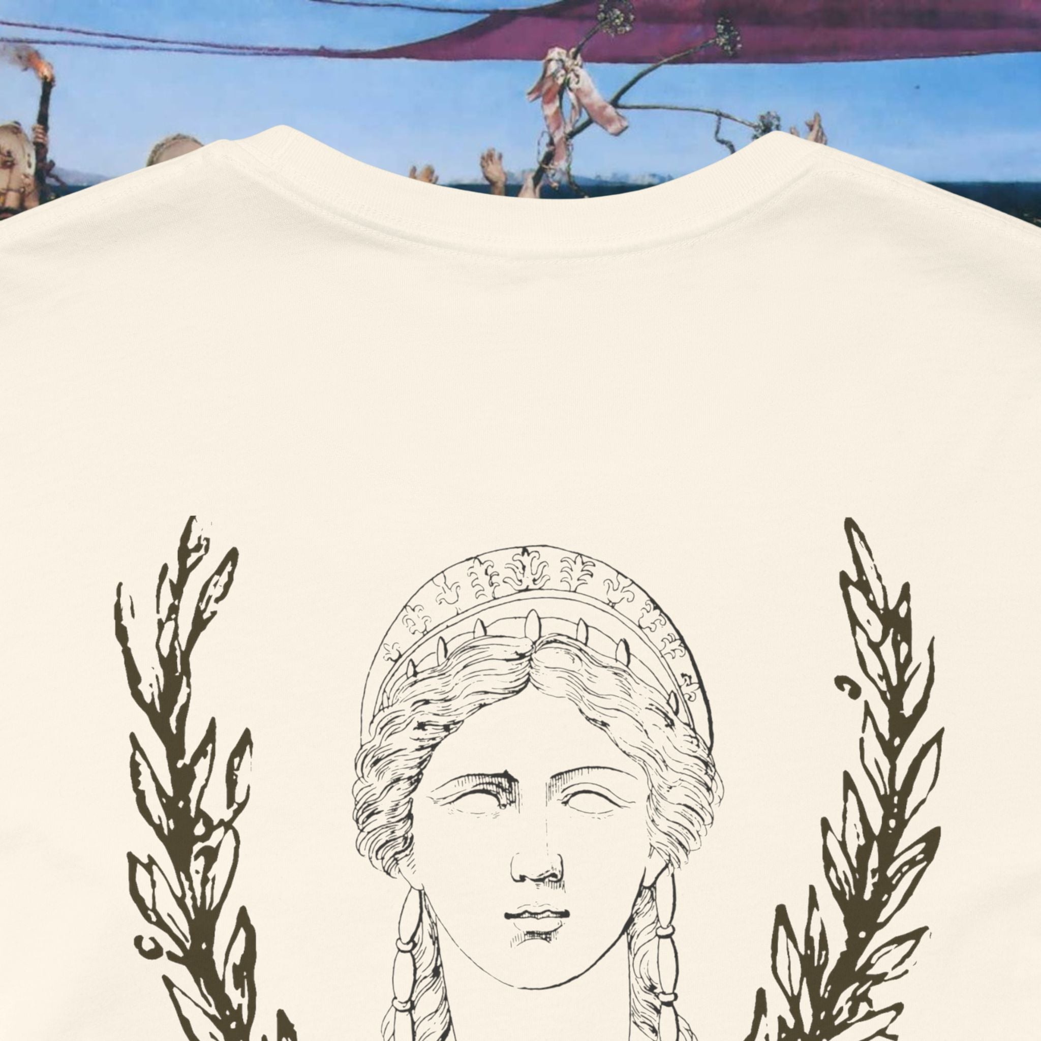 Hera's Wondering Greek Goddess Ornate Diadem T-Shirt