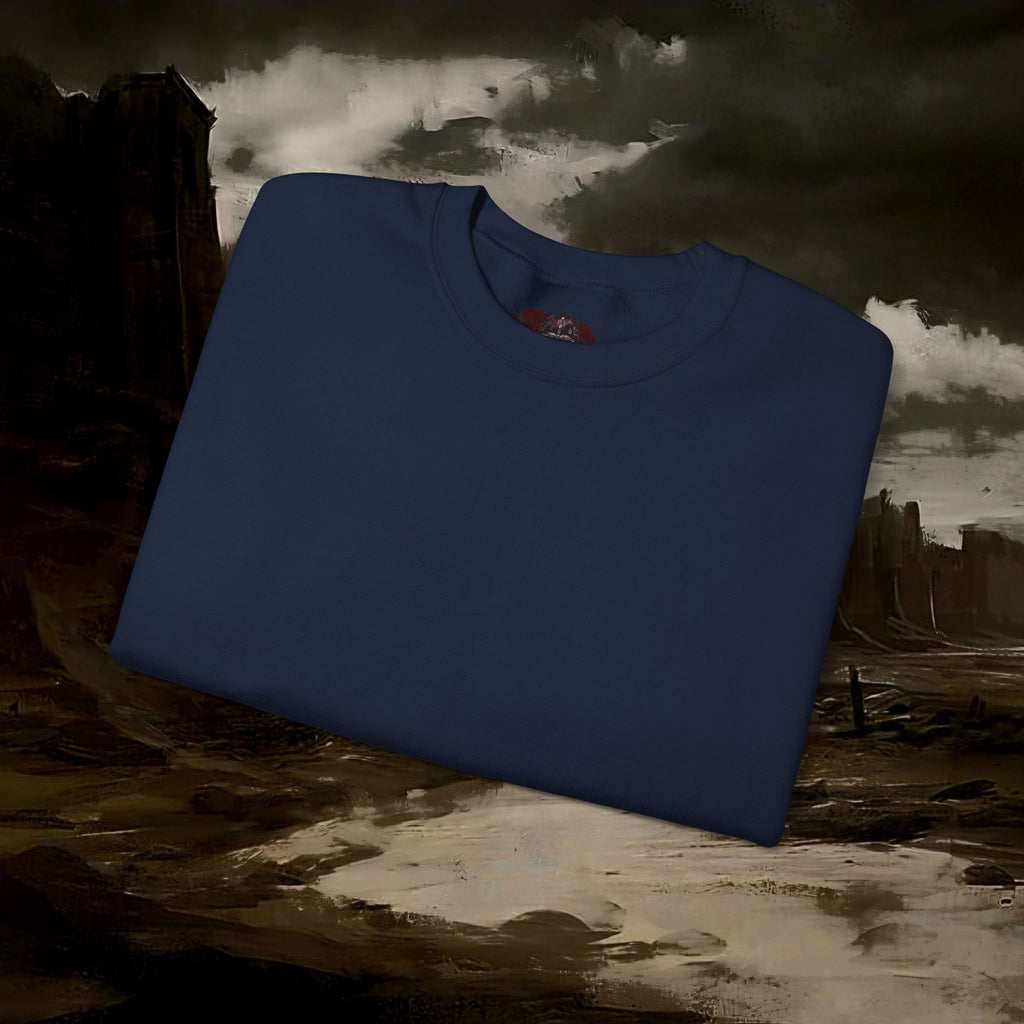 The Barbarian's Mirror Fantasy Medieval Inspired Unisex Sweatshirt Back Version