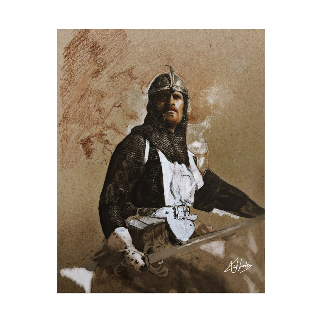The Knight's Rest Medieval Fantasy Print
