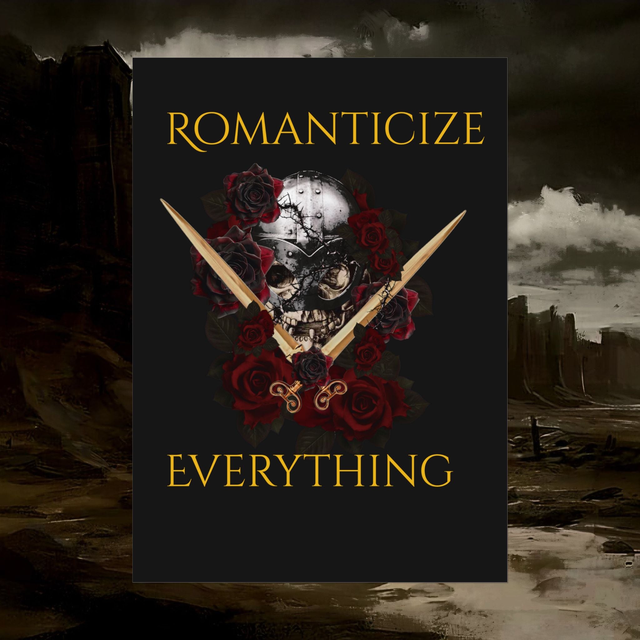 The Barbarian's Fate Early Medieval Fantasy Saxon themed Rolled Posters