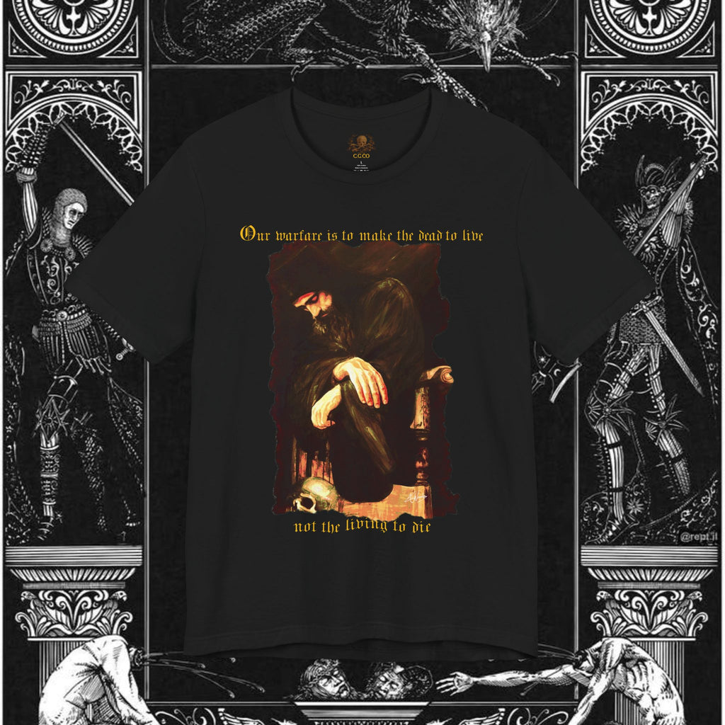 Man's Memento Medieval Fantasy Graphic T Shirt