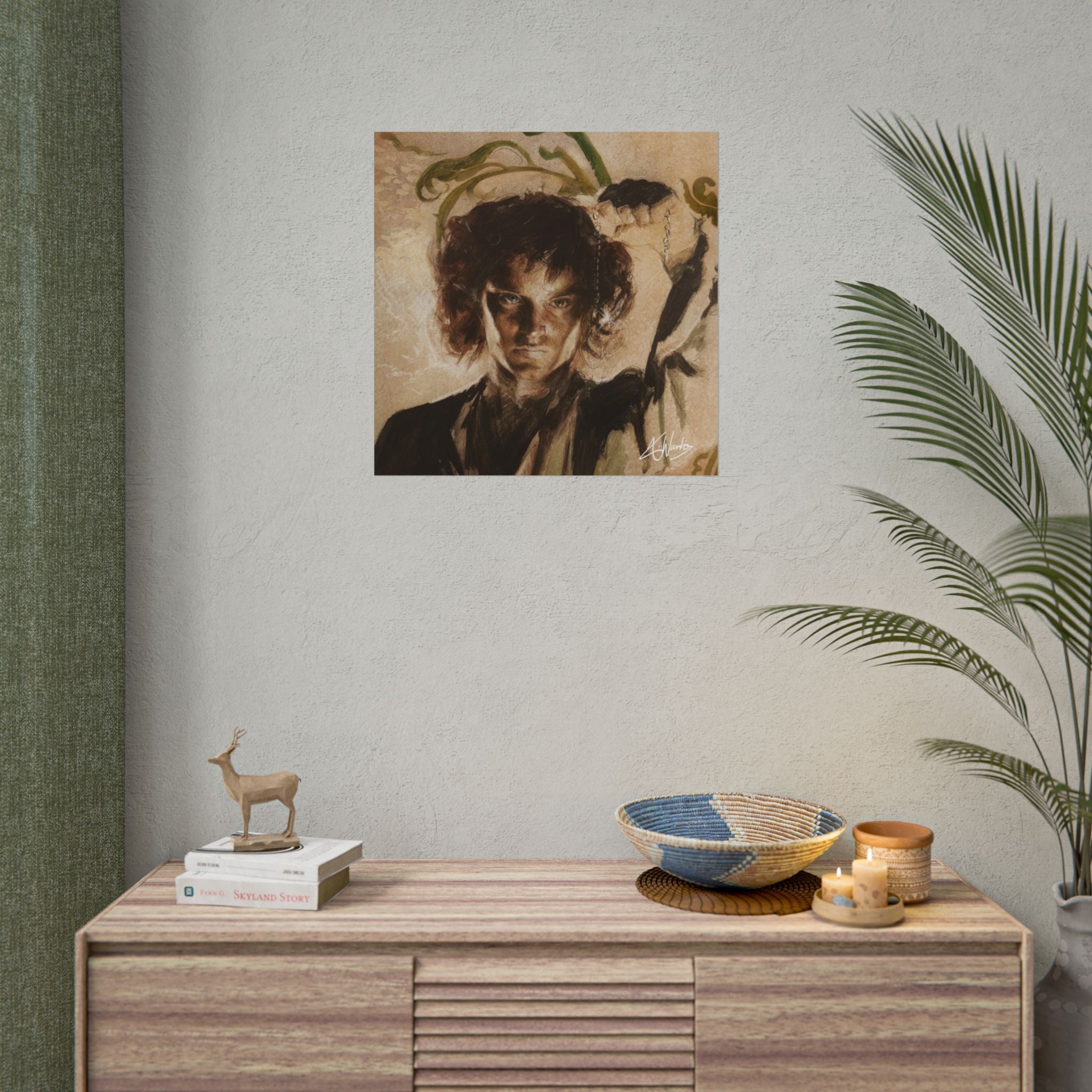 The Last Temptation Medieval Fantasy Print