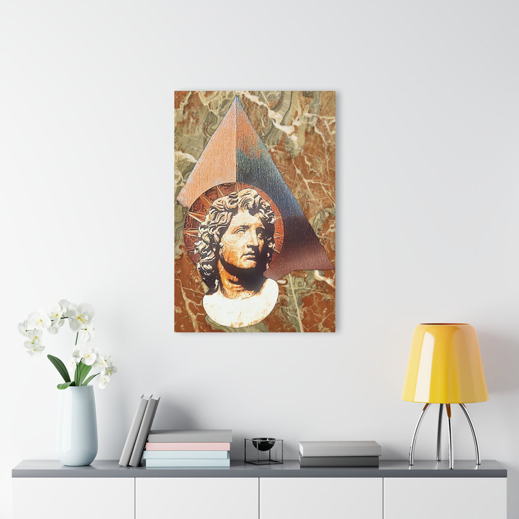 Alexander The Great In Egypt Pyramid Acrylic Print