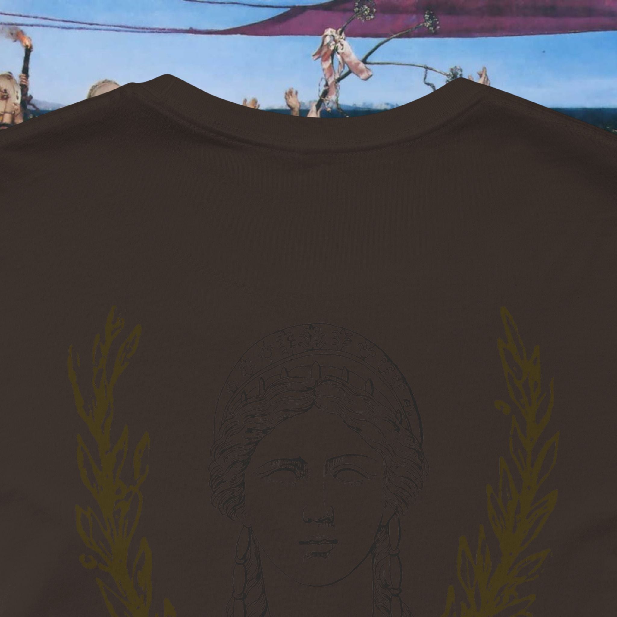 Hera's Wondering Greek Goddess Ornate Diadem T-Shirt