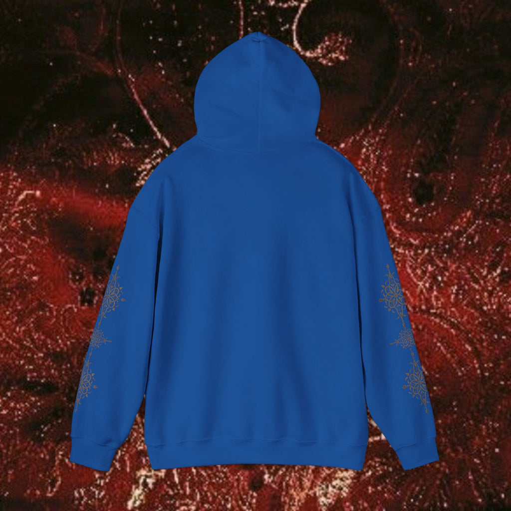 Warrior's Mythos Hooded Sweatshirt, Cozy Classically-Inspired Hoodie