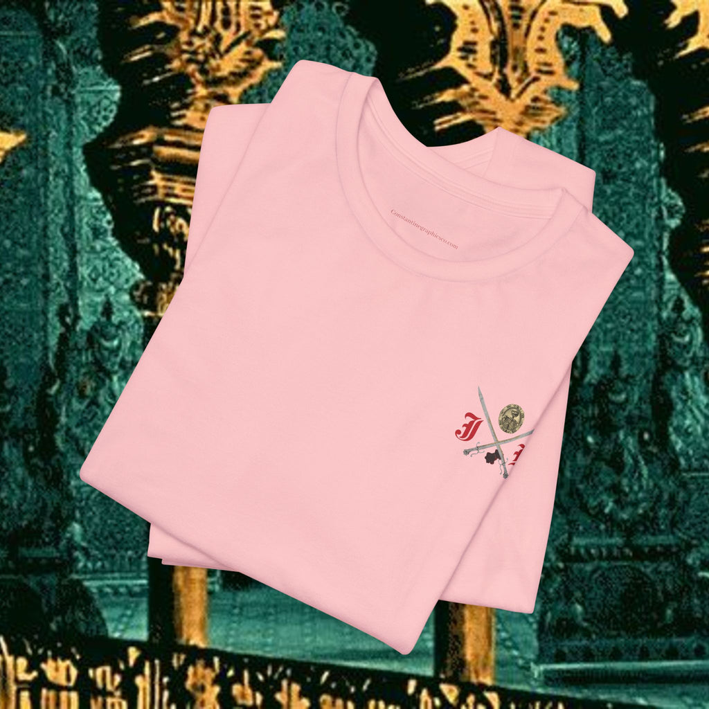Mythic Vitalism, Sanguis Christianus Vetus Exploration and Adventure Inspired Graphic T Shirt Back Version