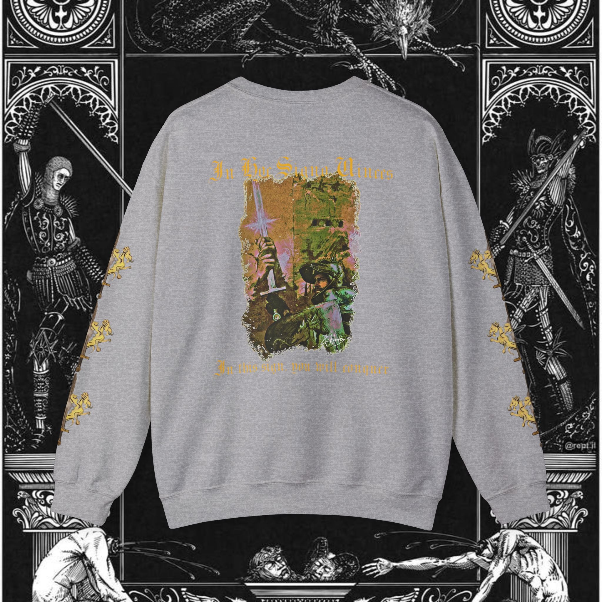 The King's Destiny Medieval Fantasy Graphic Sweatshirt