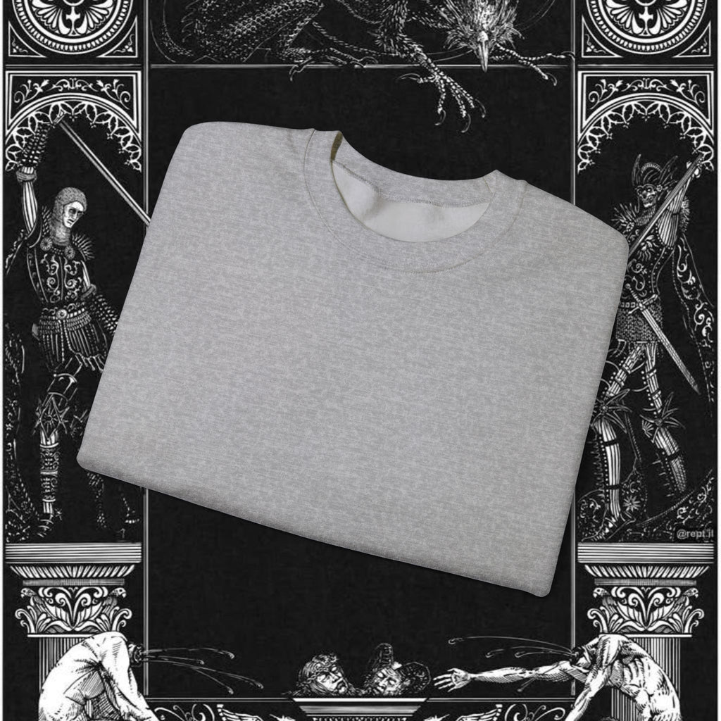 The Last Temptation Medieval Fantasy Graphic Sweatshirt