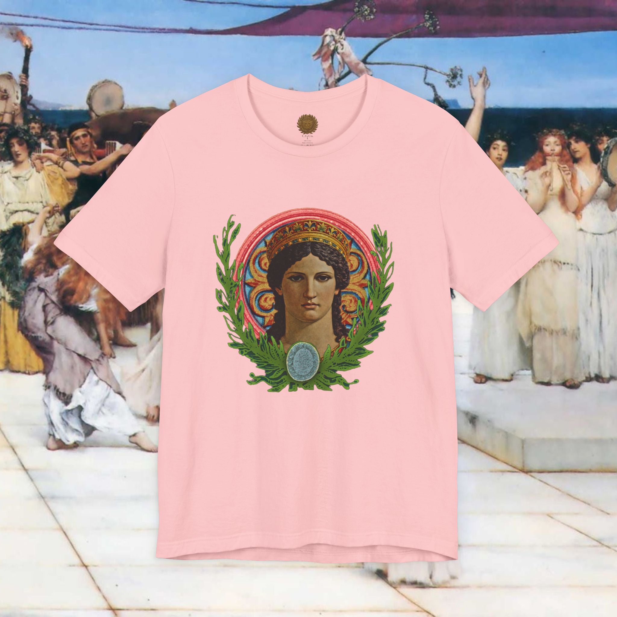 Hera's Wondering – Greek Goddess Coloured Diadem T-Shirt