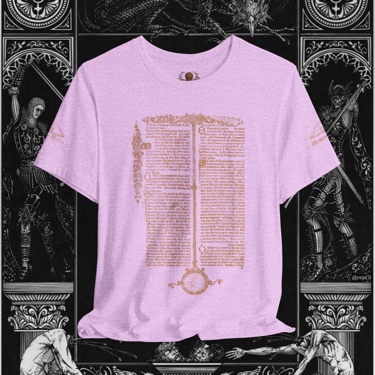 The Circle of Life Medieval Fantasy Inspired Graphic Shirt