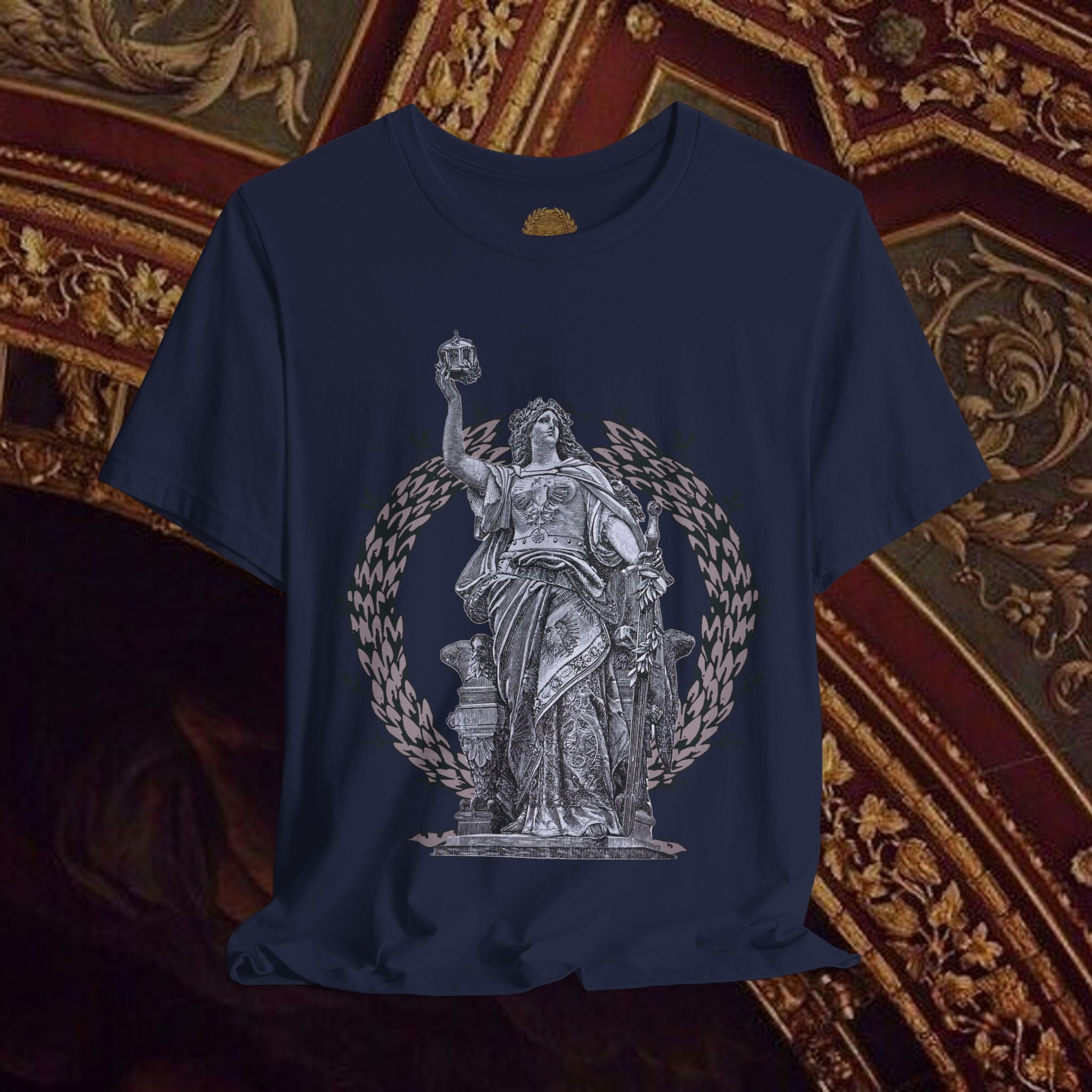 Goddess Victory Neo-Classical Inspired Graphic T-Shirt
