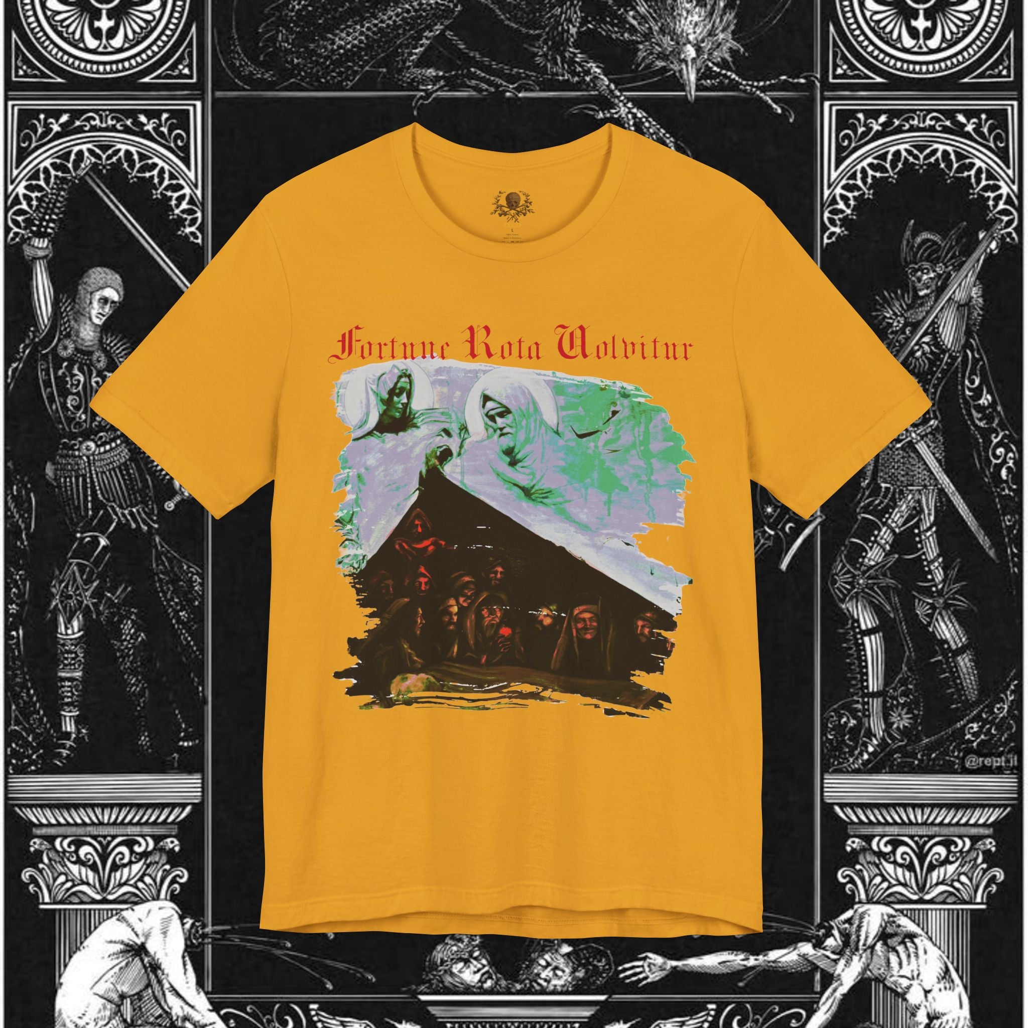 Divine Justice Medieval Fantasy Graphic T-Shirt