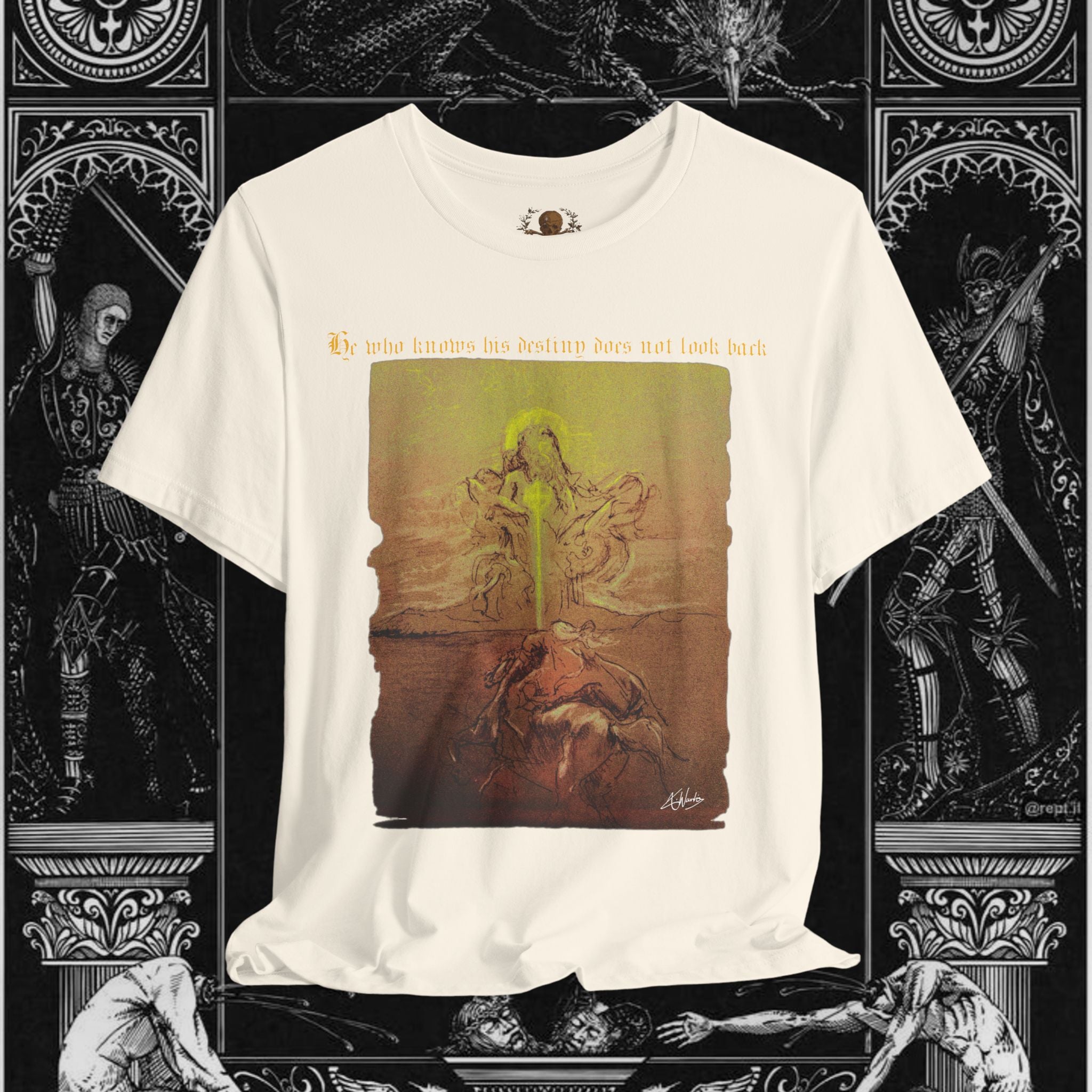 The Destiny of Man Medieval Fantasy Graphic Shirt