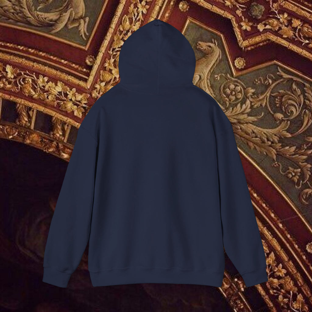 The Hero's Victory Classically-Themed Cotton Graphic Hoodie