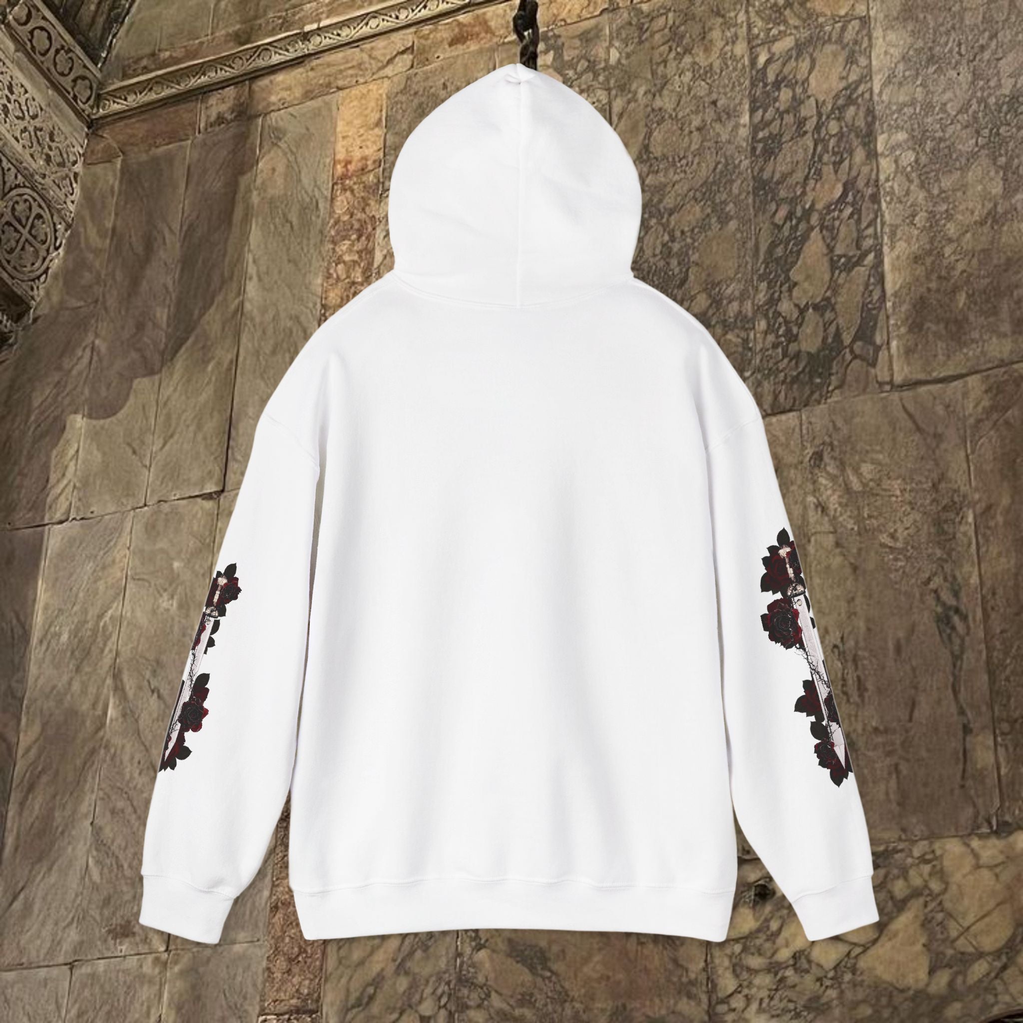 The Last Great Emperor Byzantine Inspired Graphic Hoodie Front Version