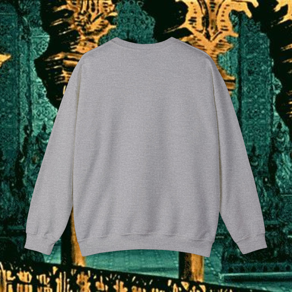 Sons of the Steppe Graphic Sweatshirt — Mythic Warrior Horsemen Crewneck
