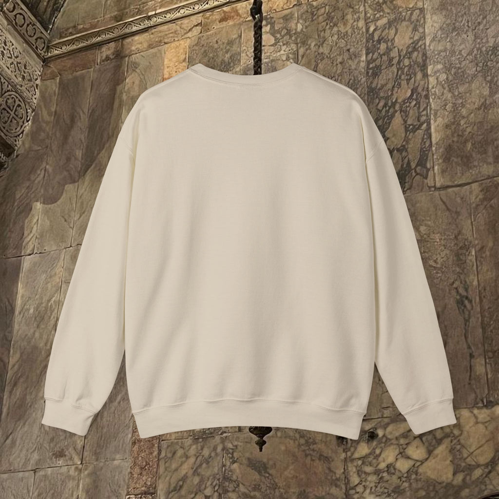 The Last Great Emperor Byzantine Inspired Graphic Crewneck Sweatshirt Front Version