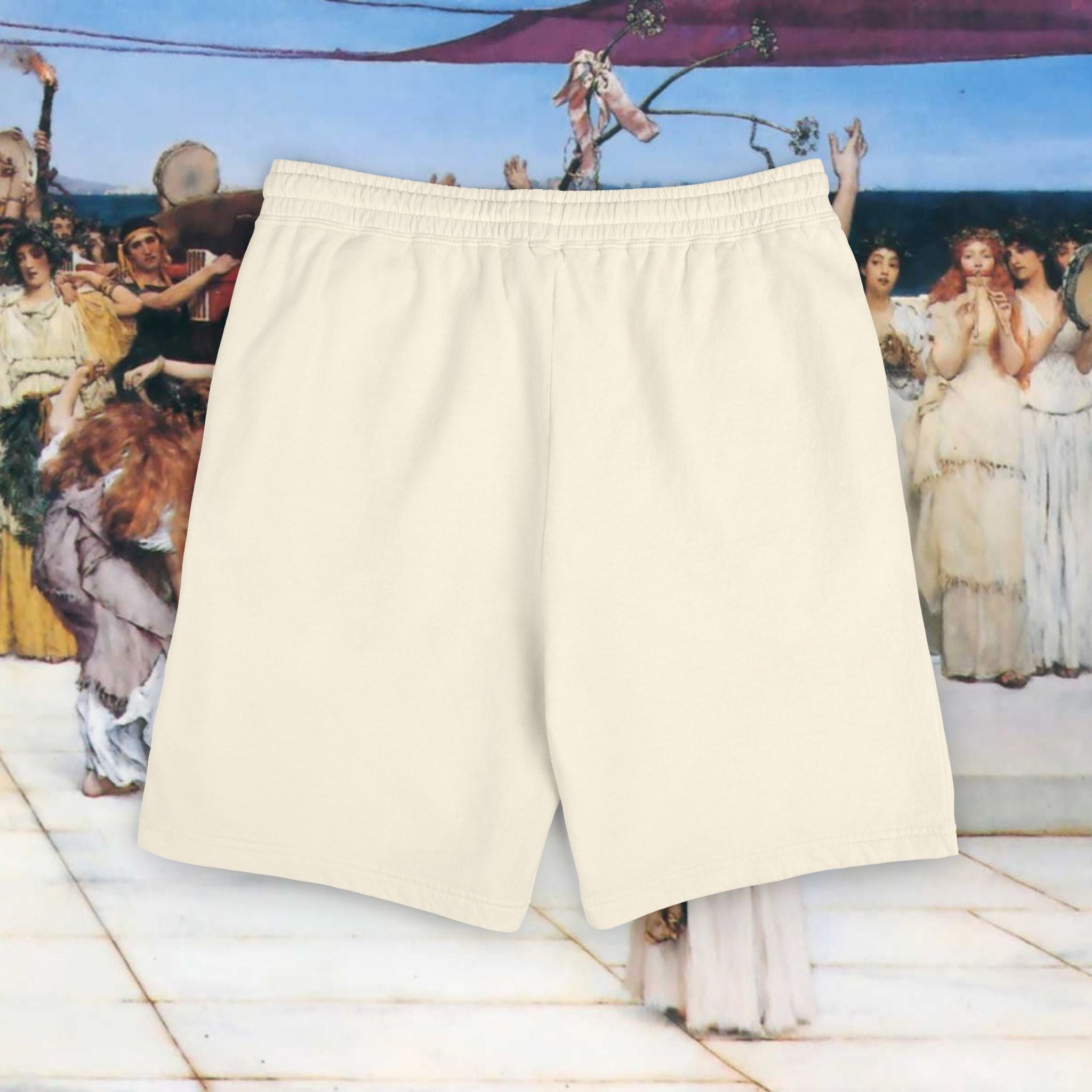 Mediterranean Coast Cotton Shorts