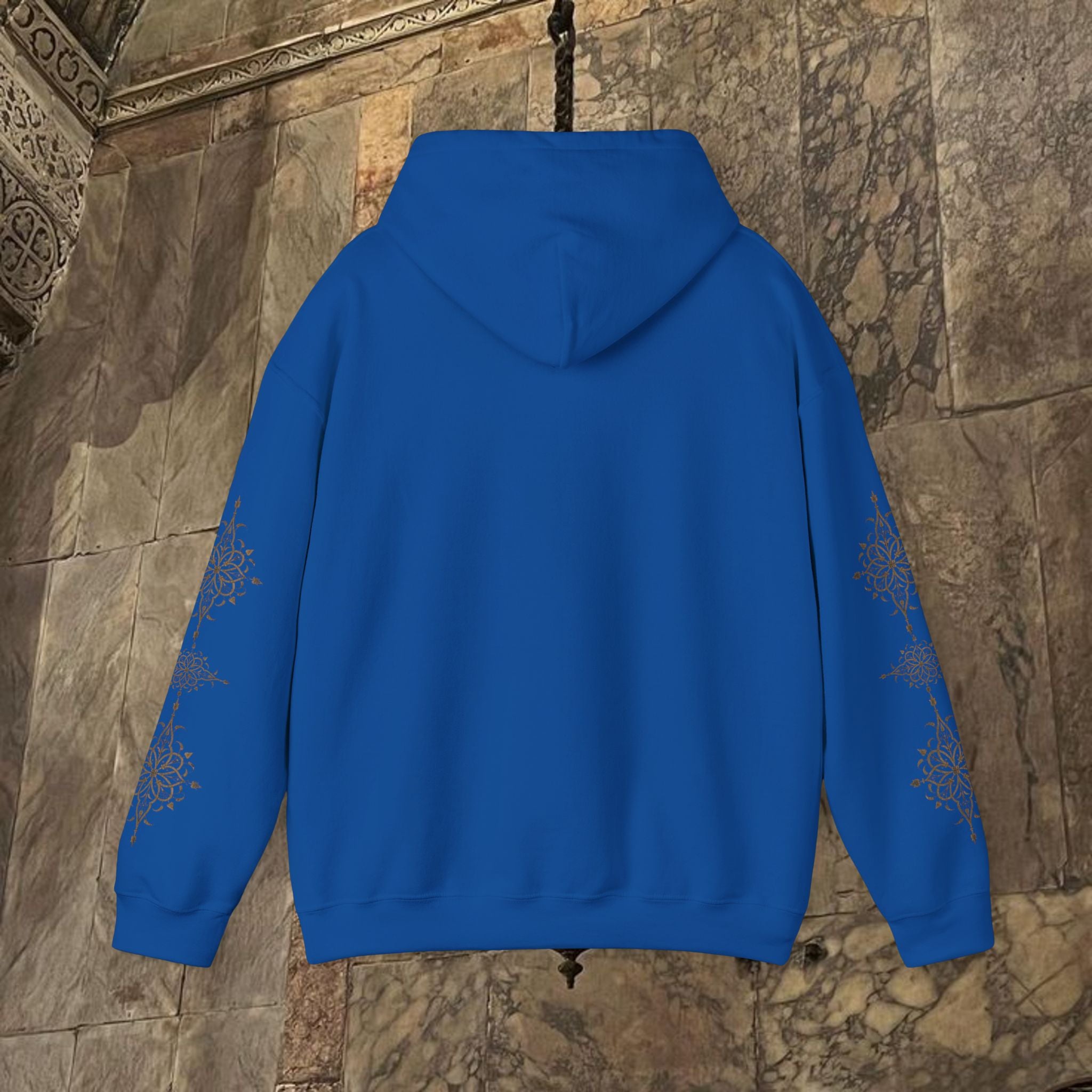 Byzantine Icon Art Hoodie - Classical Religious Design