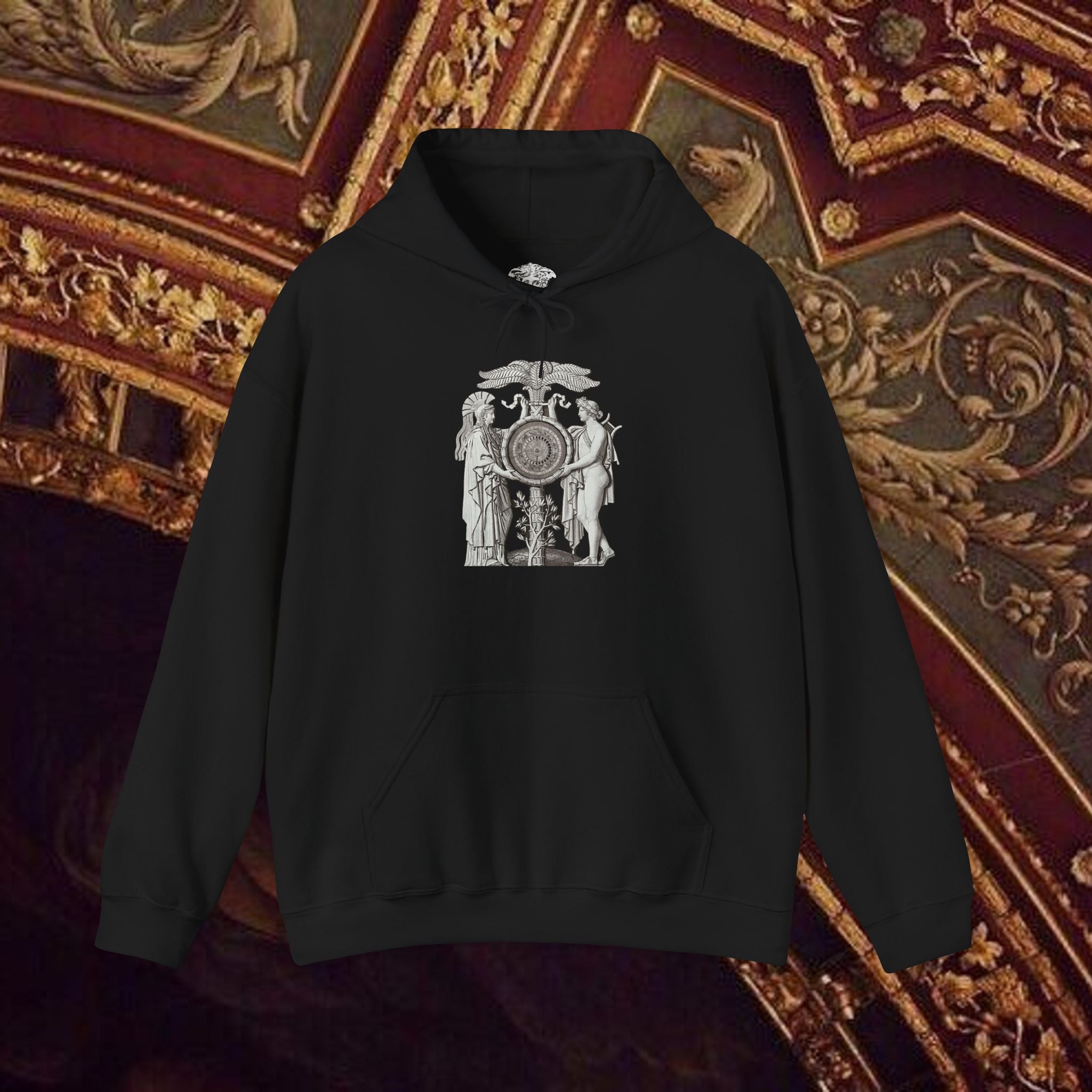 Astrological Vision Hoodie - Esoteric Mystical Graphic Hoodie -Front Version